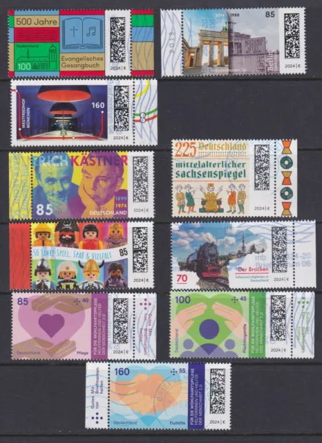 Kleines Lot BRD Briefmarken  2024 gestempelt! 2