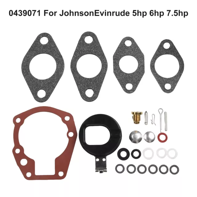 0439071 Carburateur Kit for Johnson / Evinrude Reconstruction Haute Qualité