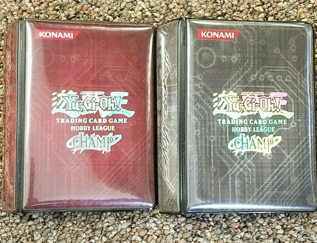 YUGIOH HOBBY LEAGUE Champ mini binder 1 pocket portfolio album Rare set of 2 $14.99 - PicClick YUGIOH HOBBY LEAGUE Champ mini binder 1 pocket portfolio album Rare set of 2 $14.99 - PicClick