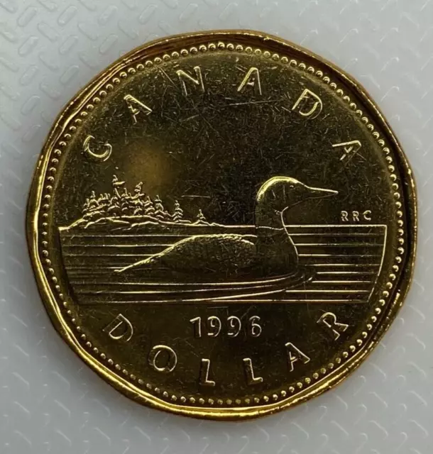 Canada 1996 Loonie Brilliant Uncirculated Dollar Coin