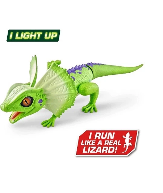 ZURU ROBO ALIVE Frilled Neck Lizard Robotic Pet Figure [Green] NEW. $17 ...