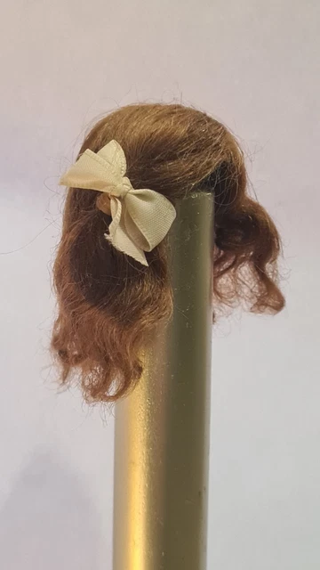 Perruque Mohair Pour Poupée - 34 Cm - Jumeau, Bru - France - Georgette Bravot