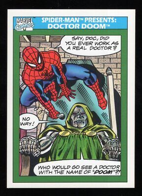 1990 Marvel Universe Series 1 Impel -- #150 SMP Doctor Doom NMMT+