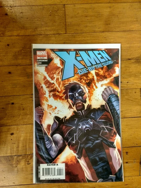 Marvel X-Men Die By The Sword #4 of 5 Unread Condition 2007