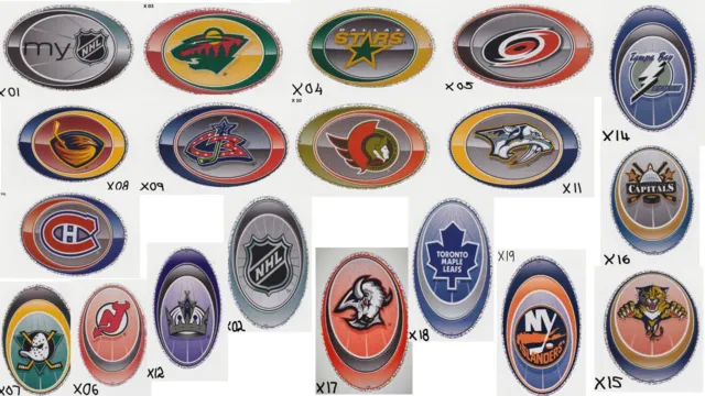 NHL logo Sticker for Sale by PacificReaver
