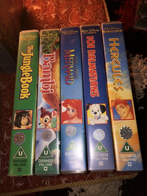 walt-disney-classics-vhs-bundle-2-00-picclick-uk