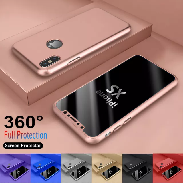 FULL BODY 360 Case For iPhone 11 Pro XS Max X 7 8 Plus 5 Shockproof Phone Cover