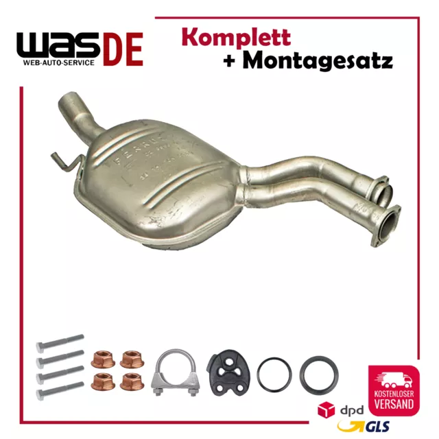 Auspuff Mittelschalldämpfer Mercedes Benz Kombi Stufenheck E-Klasse W124 S124