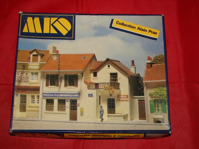 Maquette HO MKD (réf.620) - Bâtiment Poste Caisse D'Epargne - Neuf à Monter