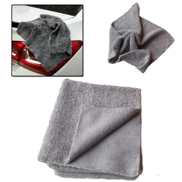 Herramienta de limpieza de toallas de coche accesorio cómodo 40*40 cm lavado de microfibra