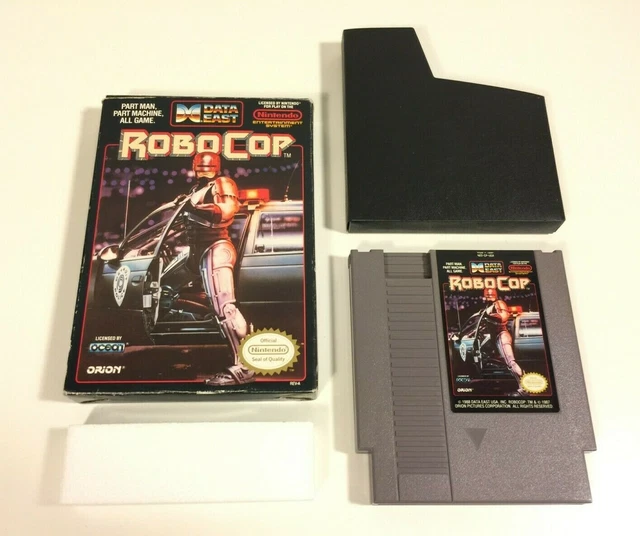 ROBOCOP NINTENDO Nes Game in Box Tested £27.54 PicClick UK