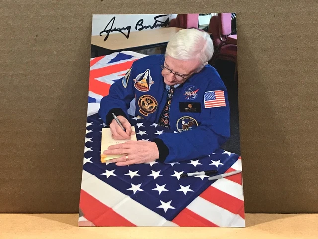JERRY BOSTICK Hand Signed Autograph 4x6 Photo - APOLLO 13 FLIGHT DIRECTOR