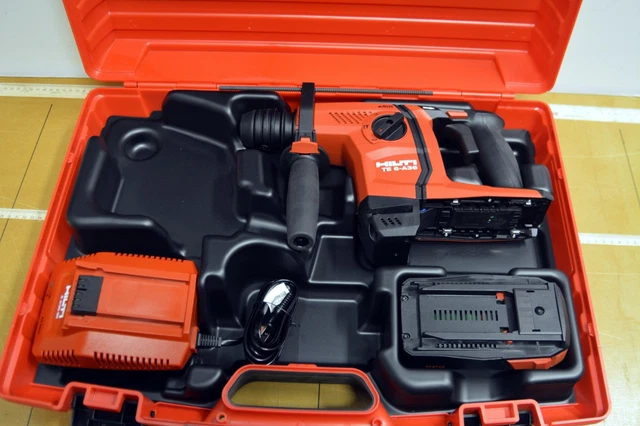 HILTI TE 6-A36 AVR Cordless 36V Hammer Drill Kit Breaker Brand New
