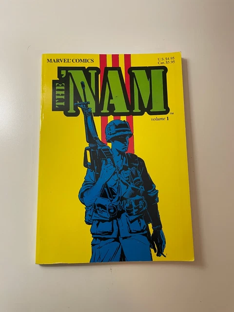 The Nam #1 TPB Graphic Novel Marvel Comics 1987 Doug Murray Michael Golden VF/NM