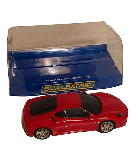 VINTAGE RETRO SCALEXTRIC Ferrari F430 Slot Racing Track Car RED Hornby FREE P P 19.98 PicClick UK