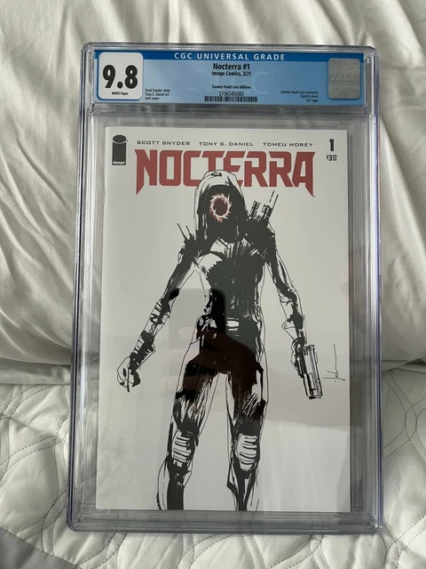 Nocterra 1 CGC 9.8 Comics Vault Live Red FOIL Jock Variant LTD