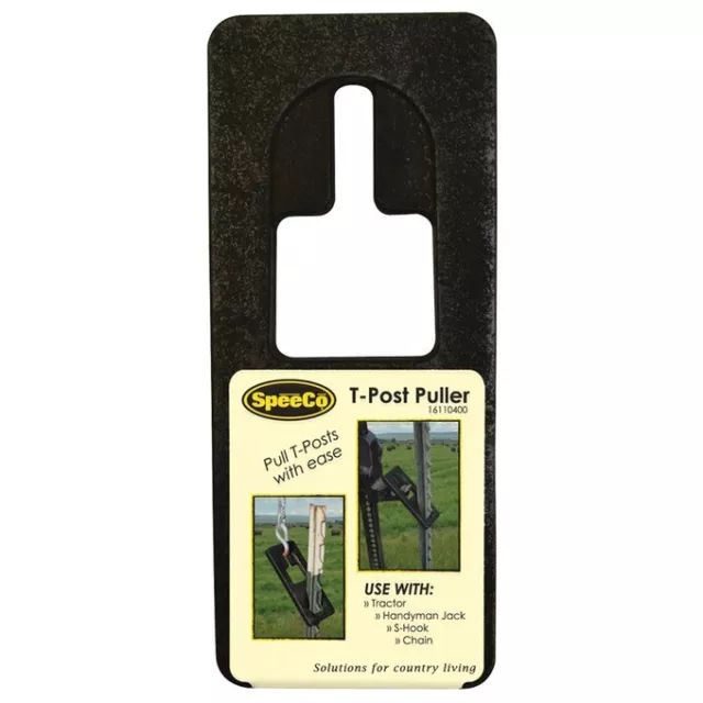 SpeeCo S16110400 T Post Puller Plate, Heavy-Duty Steel - Farm & Garden Equipment