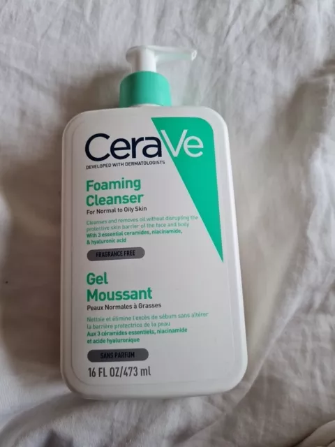 Cerave gel moussant 473ml