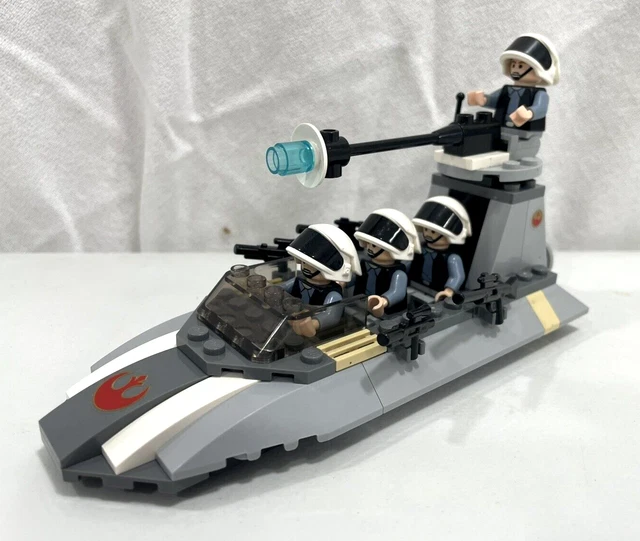 LEGO 7668 REBEL Scout Speeder 100% komplett mit extra Artikeln, ohne ...