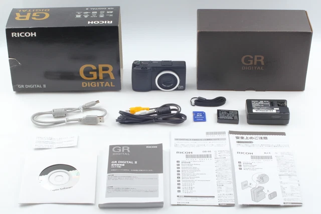 [MINT in Box / SH:1142] RICOH GR DIGITAL II 10.1MP Digital Camera Black JAPAN 2