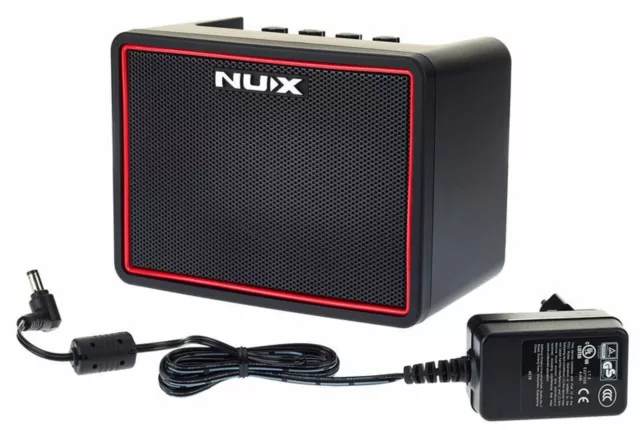 NUX Mighty Lite BT Mini Modeling Amp E-Gitarre Combo 3Watt Bluetooth Drumpattern