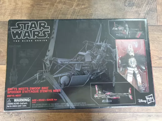 Star Wars The Black Series Enfys Nest and Enfys Nest's Swoop Bike 6inch