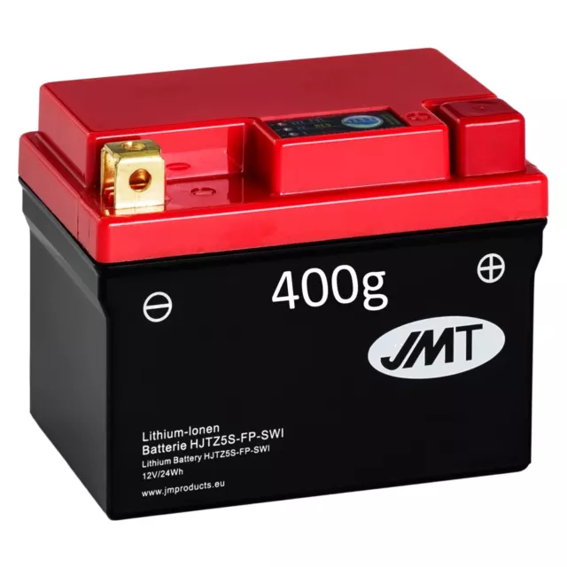 Batterie au lithium pour KTM SMR 450 ie Supermoto année 2021-2023 JMT HJTZ5S-FP