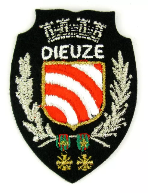 Ecusson brodé ♦ (patch/crest embroidered) ♦ DIEUZE
