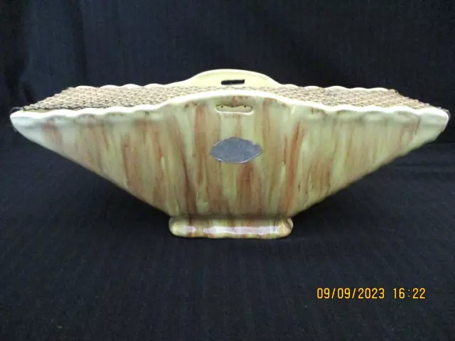 ~Vintage Australian Pates Pottery Vase/Trough - Vgc~