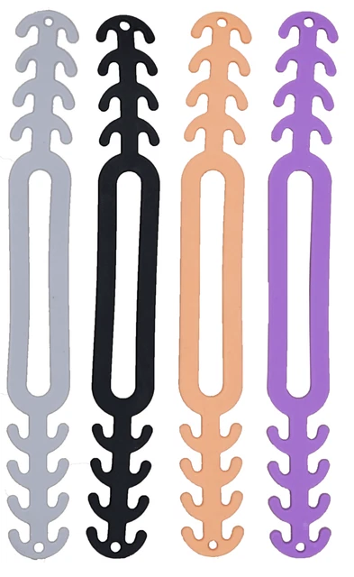5 ganci salva orecchie , estensori - stop al fastidio - vari colori - Conf. 5 pz