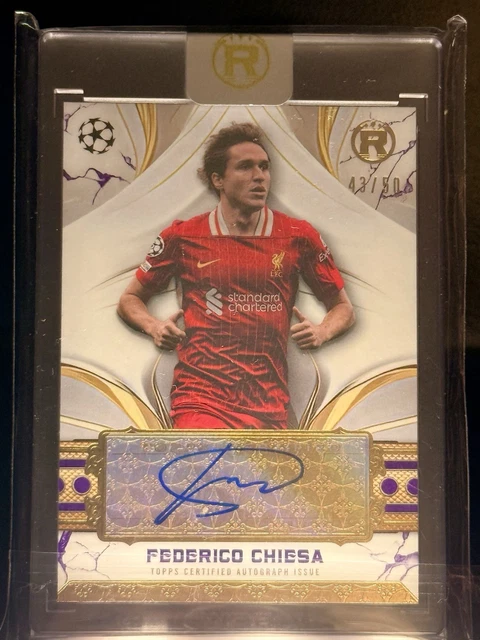 TOPPS - REVERENCE - Auto - Liverpool FC - Federico Chiesa /50 