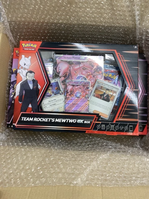 POKEMON TCG TEAM Rocket’s Mewtwo Ex Box Destined Rivals - BRAND NEW ...