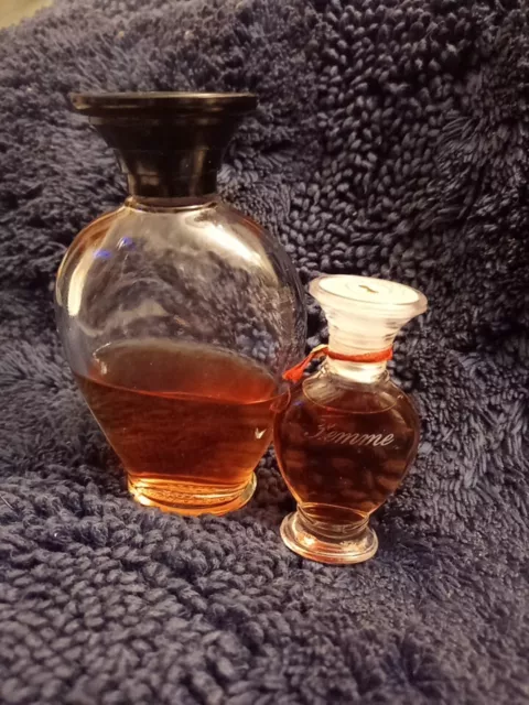 VINTAGE Eau De PARFUME MARCEL ROCHAS 100ml 55% Used & Miniature Bottle Full.