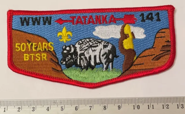 OA Lodge 141 Tatanka S41 50th BTSR Buffalo Trail Council Texas Boy Scouts BSA