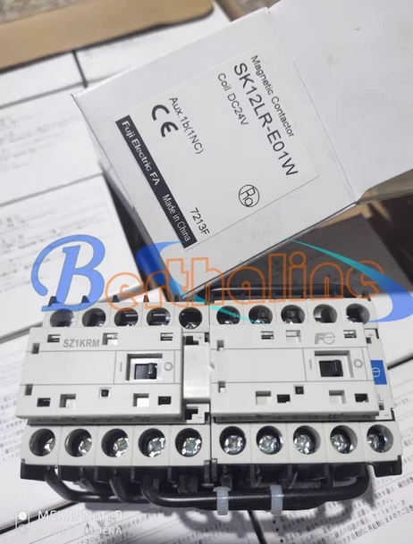 1 pz nuovo contattore magnetico FUJI SZ1KRM SK12LR-E01W DC24V