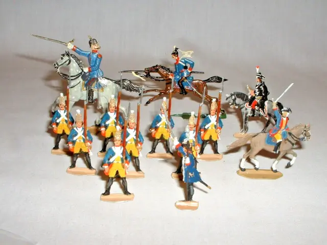 German Ernst Heinrichsen Flat Lead Toy Soldiers (13)