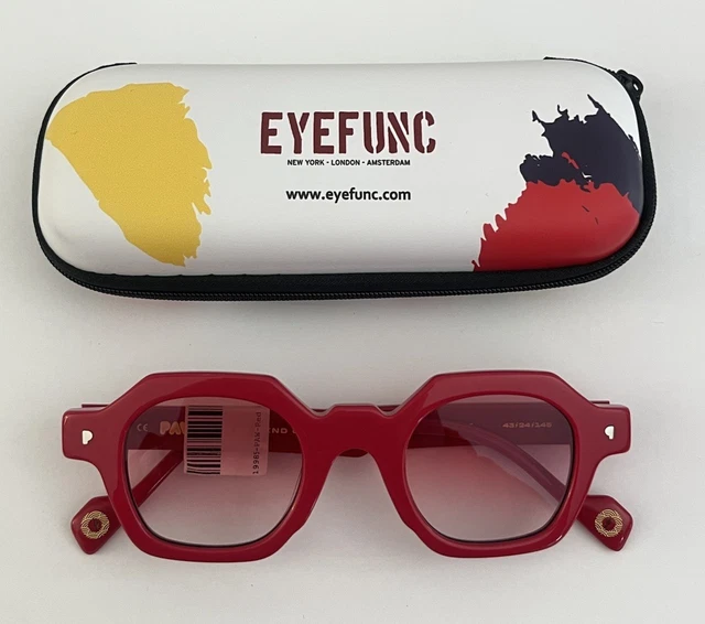 Lunettes De Soleil Femme Pawa - Modèle Fujin Redwine - Multicolore - Neuf Avec étiquettes