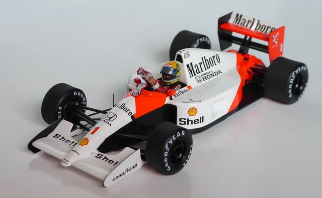 Figurine DeAGOSTINI Ayrton Senna McLaren Honda MP4/4 - Édition Japonaise 2012 - Occasion