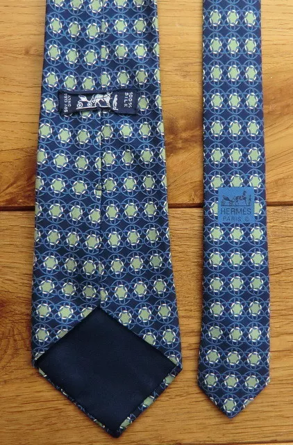 Original HERMES Krawatte/Cravatte/Tie NO 7694 OA 3