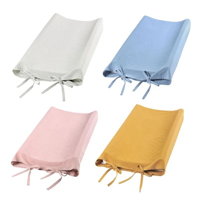 Baby Soft Sheet Urine Changing Pads Solid Color Reusable Baby Bed Diaper Cover