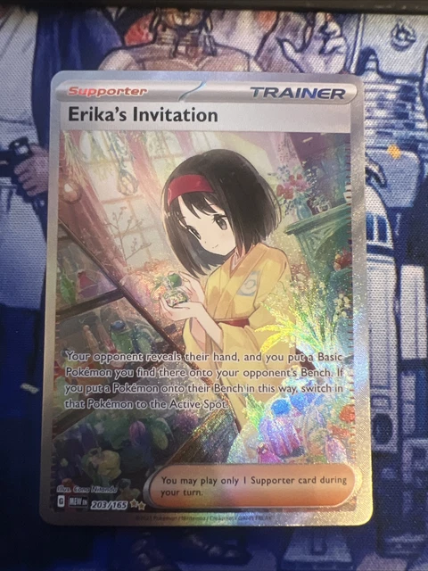 Pokmon TCG Erika´s Invitation Scarlet & Violet - 151 203/165 Holo