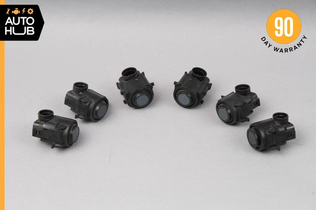 03-06 Mercedes R230 SL500 SL55 AMG Bumper Parktronic Parking Sensor Set of 6 OEM