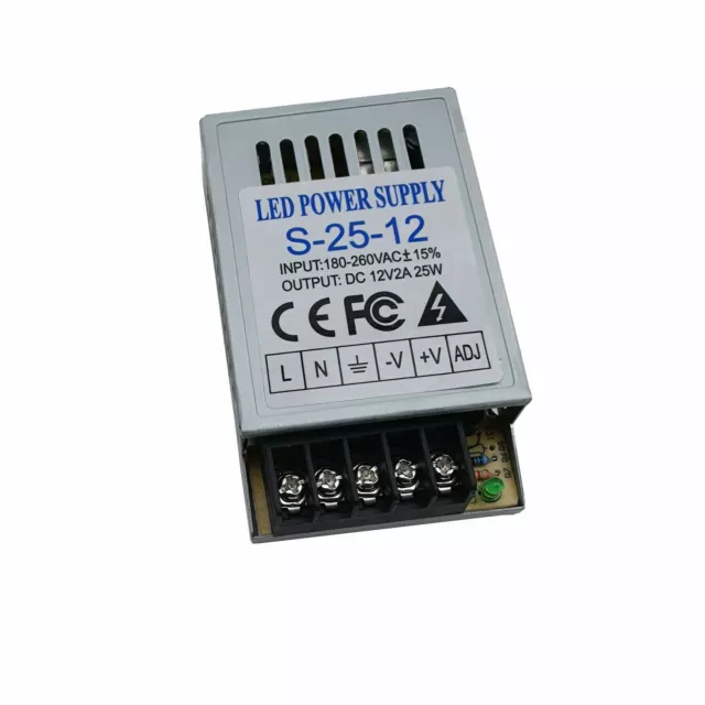 DC 12V LED Transformateur de Tension 25W alimentation ? d?coupage pour la