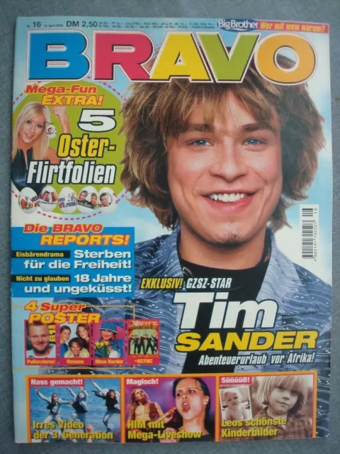 BRAVO 16 2000 NSYNC HIM DiCaprio Rhea Harder Hanson Stefan Raab Tim Sander