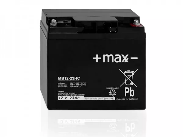 Batterie compatible E-FIX 6FM20 6-FM-20 12V 23Ah AGM plomb non tissé accu sans entretien