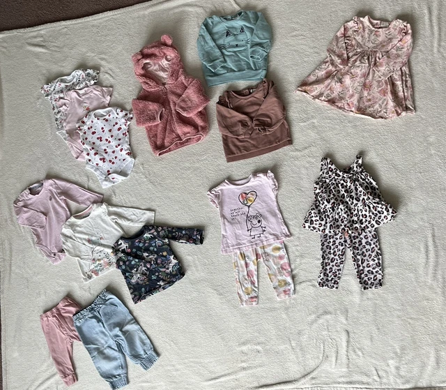 baby girl clothes bundle 6-9 months