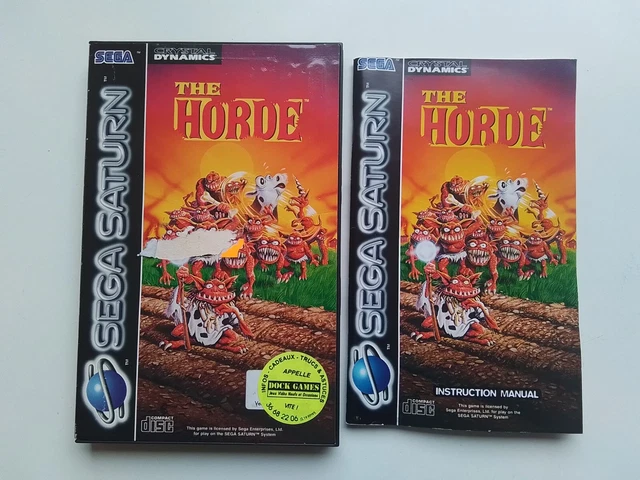 Jeu The Horde Complet - SEGA Saturn - Version française