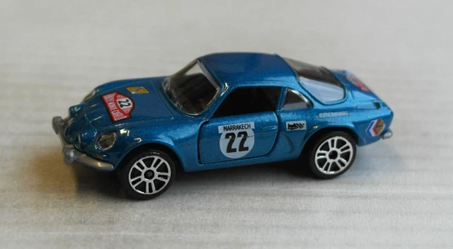 Majorette Alpine F3 N°3 Bleu Métal – 1/6, 1968, RARE