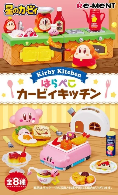 Re-Ment Miniature Japan Stars Kirby kitchen breakfast  rement Set Full set