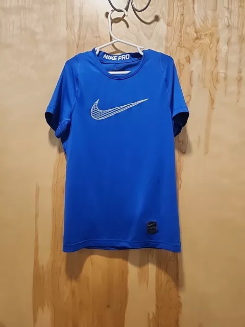 Nike Pro Dri Fit Athletic Shirt Youth Boys Small